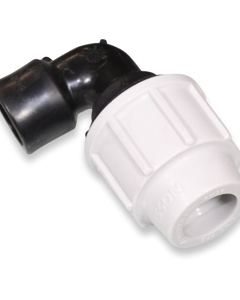 Elbow 90deg PP 20x 1/2"fm  f/PE pipe